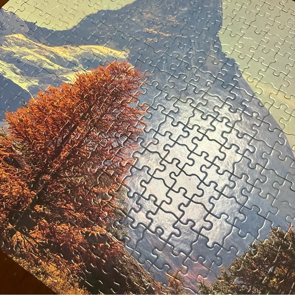 Vintage 500-Piece Matterhorn Puzzle by Blue Ribbon - Complete - Picture 4 of 5